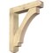 Ekena Millwork Imperial Craftsman Rough Sawn Bracket w/ Offset Brace, Douglas Fir, 8"W x 42"D x 48"H BKT0806X42X48IMP04RDF - alternate 1